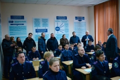 Віталій Глуховеря та Олег Золотоноша показали матеріально-технічну базу університету делегації ICITAP