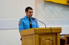 Золотоноша Олег Вікторович на конференції трудового колективу ДДУВС