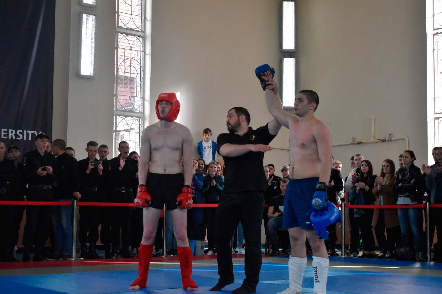 У ваговій категорії 77 кг перше місце виборов Сергій Варварський