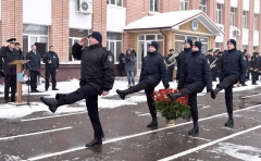 Урочистості влаштували на плацу