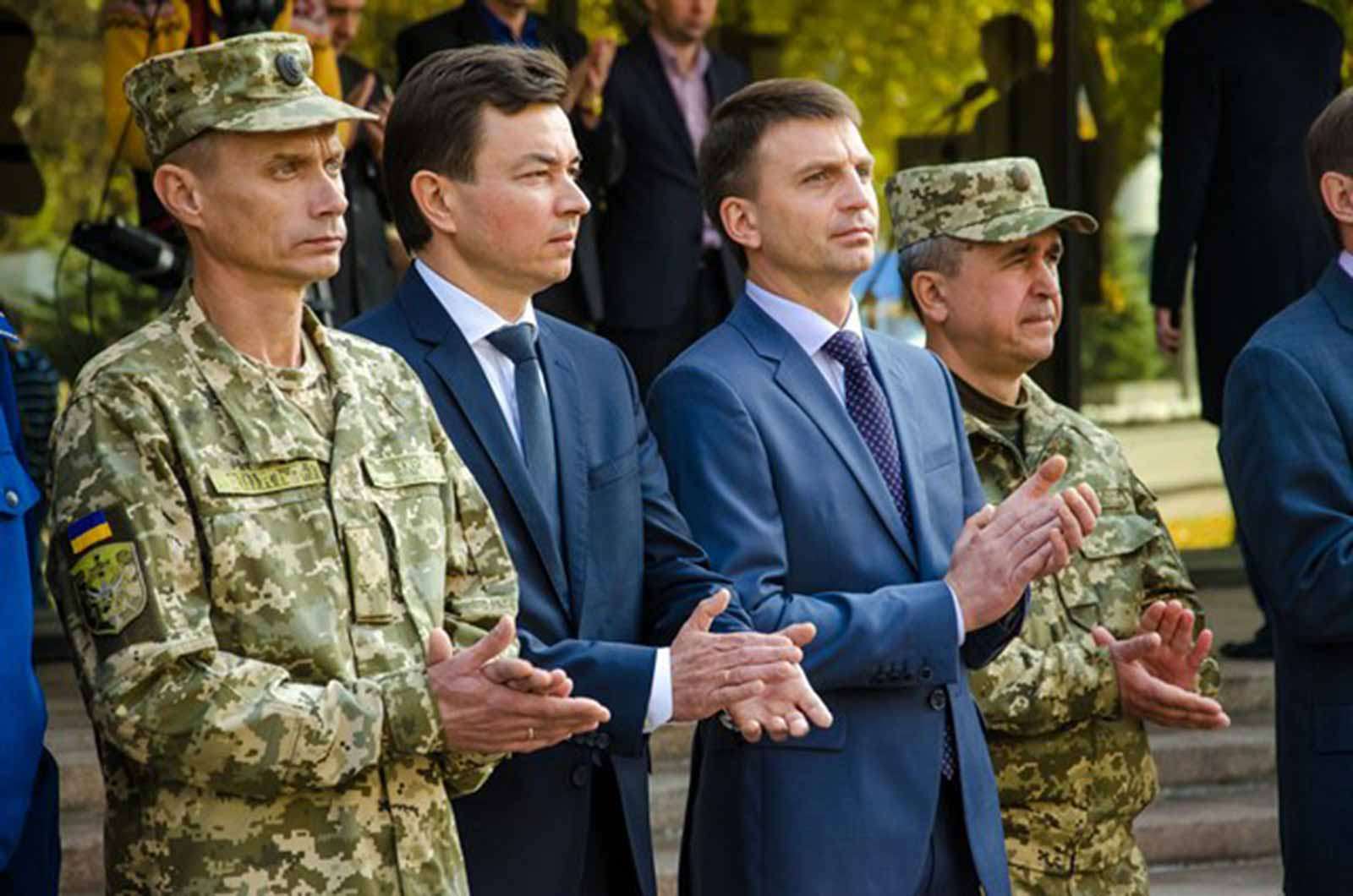 Урочистості з нагоди осіннього призову до Збройних Сил України