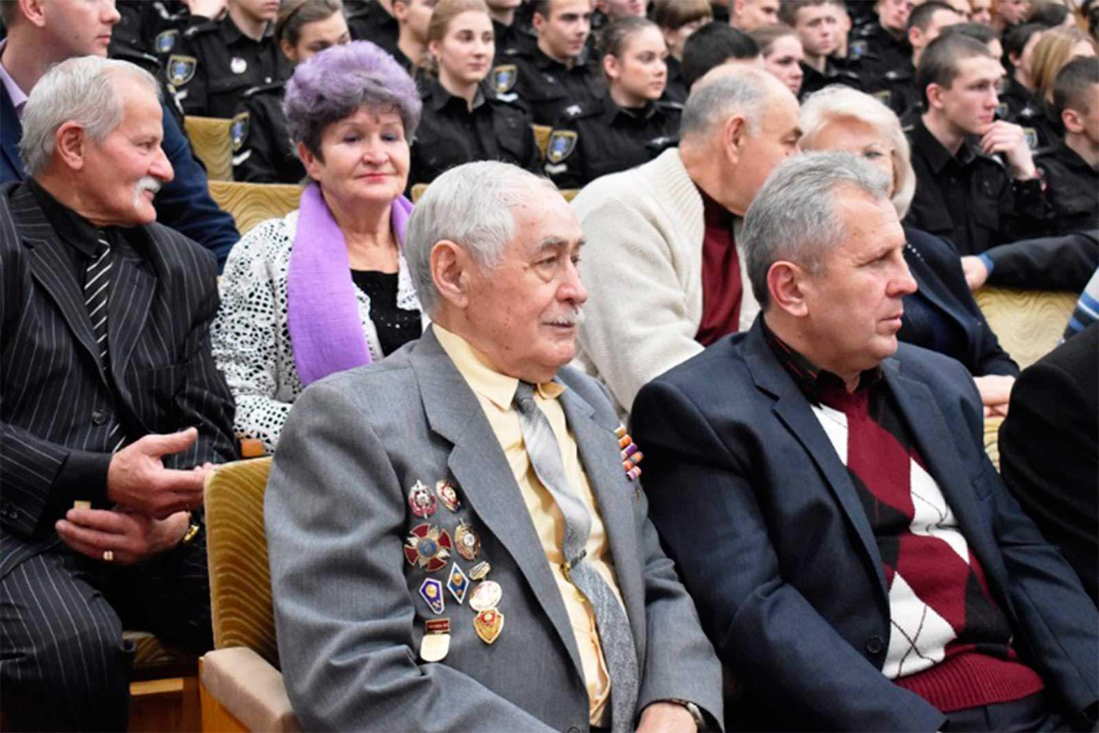 В університеті привітали ветеранів і пенсіонерів із Днем вшанування пенсіонерів та ветеранів системи МВС України