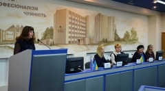 Директор КПНЗ «МАНУМ» ДОР Наталія Тягло звернулась з вітальним словом та словами вдячності до присутніх