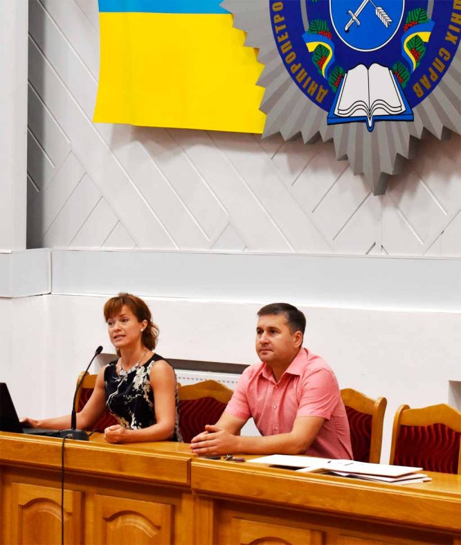 Зустріч керівництва ДДУВС зі студентами-першокурсниками