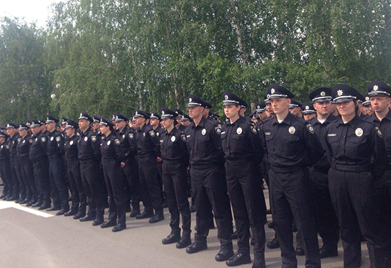 474 патрульних Кривого Рогу присягнули на вірність українському народові
