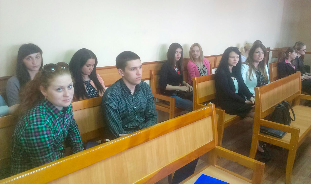 Курсанти ДДУВС побували на засіданнях апеляційного суду 