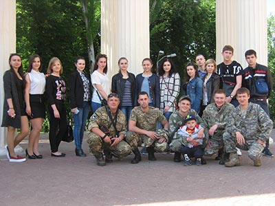 Студенти університету відвідали Всеукраїнський пісенний фестиваль «Пісні, народжені в АТО».