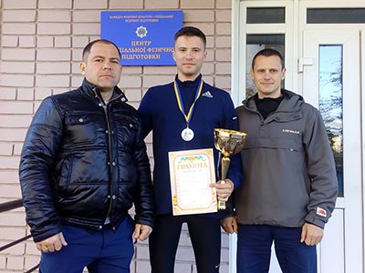 Чемпіонат України з легкої атлетики - курсант ДДУВС здобув срібло