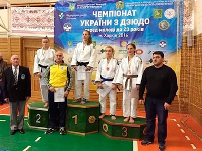 З Чемпіонату України з дзюдо курсантка ДДУВС повернулася з бронзою