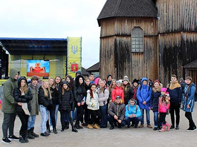 Студенти Криворізького факультету Дніпропетровського державного університету внутрішніх справ відвідали з ознайомчою екскурсією острів Хортиця.