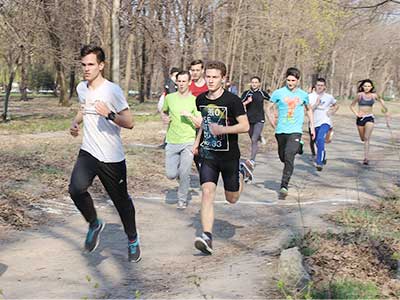 Студенти Криворізького факультету ДДУВС взяли участь у щорічному весняному традиційному міському легкоатлетичному кросі