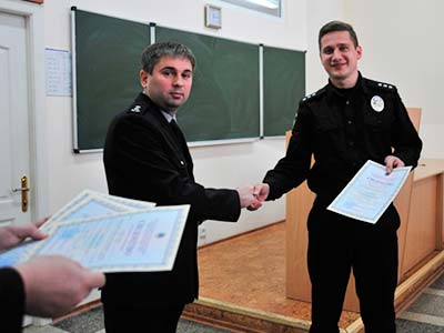 У ДДУВС відбувся черговий випуск дільничних офіцерів поліції
