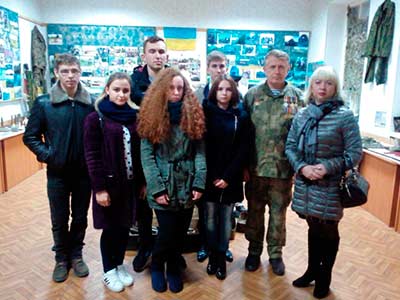 Студенти Криворізького факультету відвідали музей воїнів-Героїв України