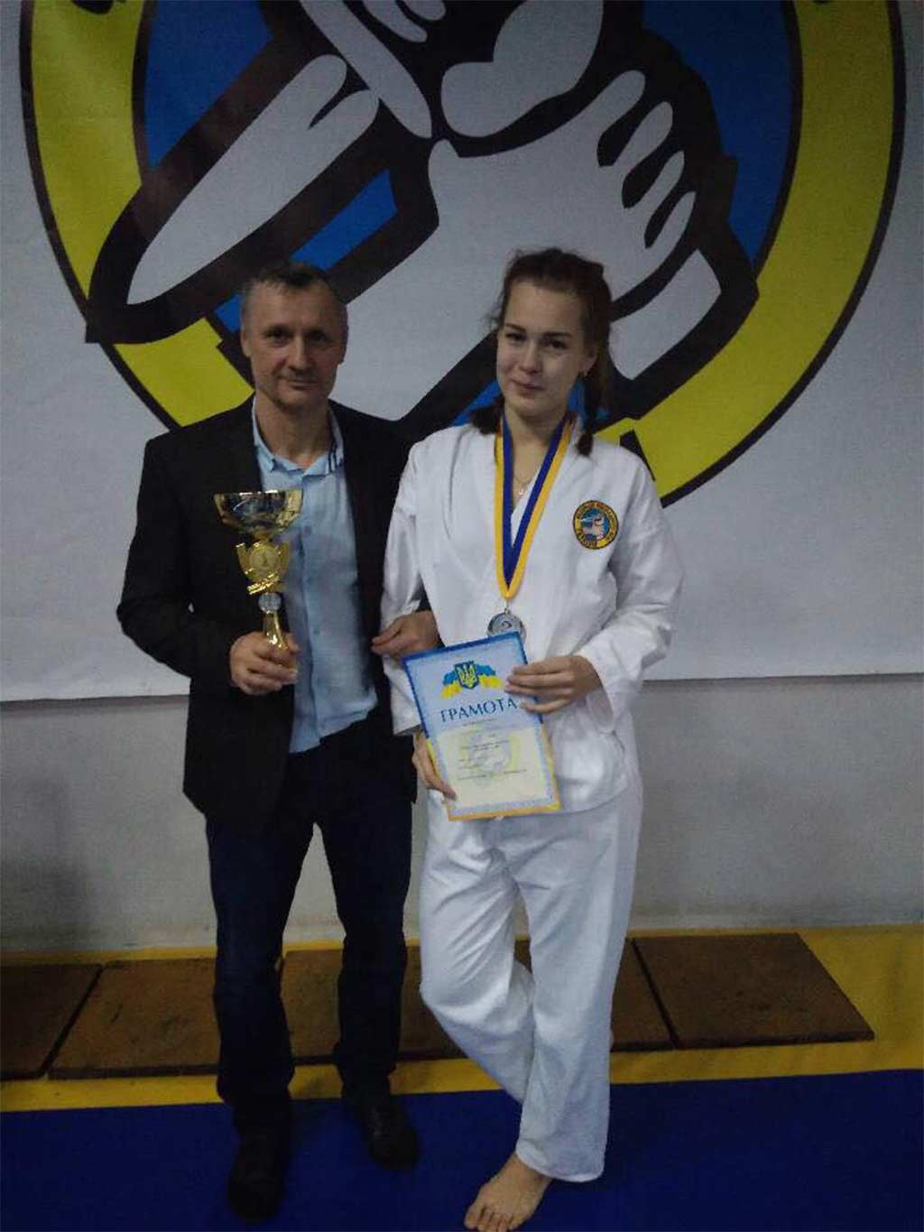 Галина Волошина нещодавно отримала звання кандидат у майстри спорту