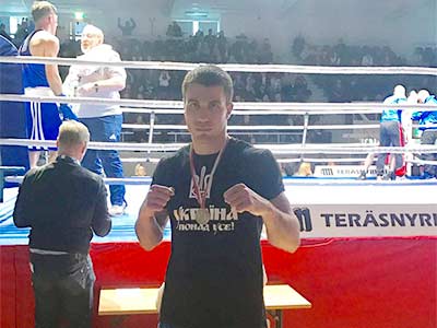 Курсант ДДУВС став срібним призером боксерського турніру GeeBee