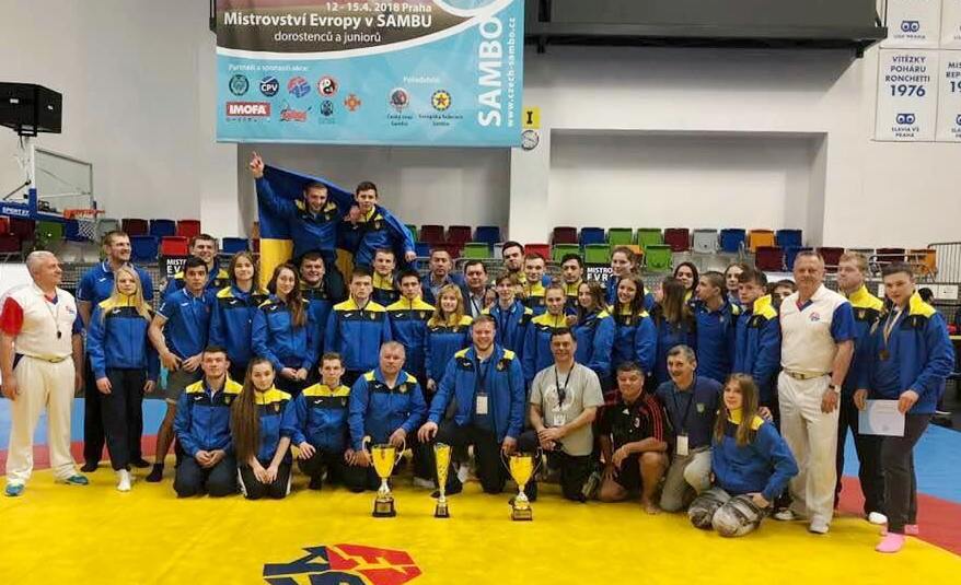 Збірна України друга на чемпіонаті Європи з самбо