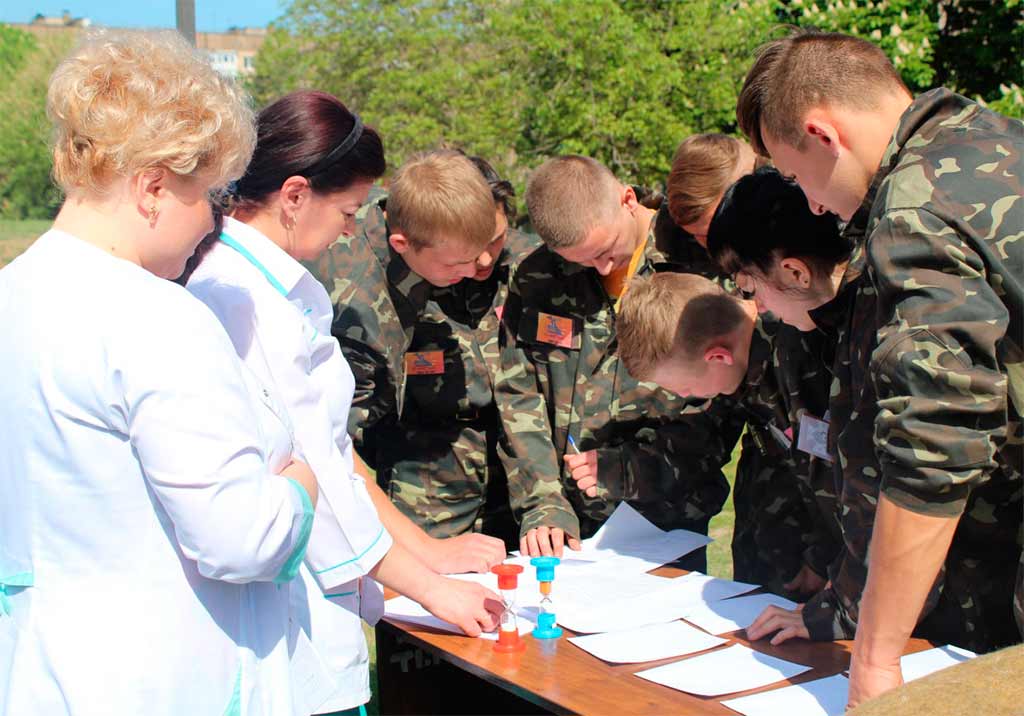 I (міський) етап Всеукраїнської дитячо-юнацької військово-патріотичної гри «Сокіл» («Джура»)