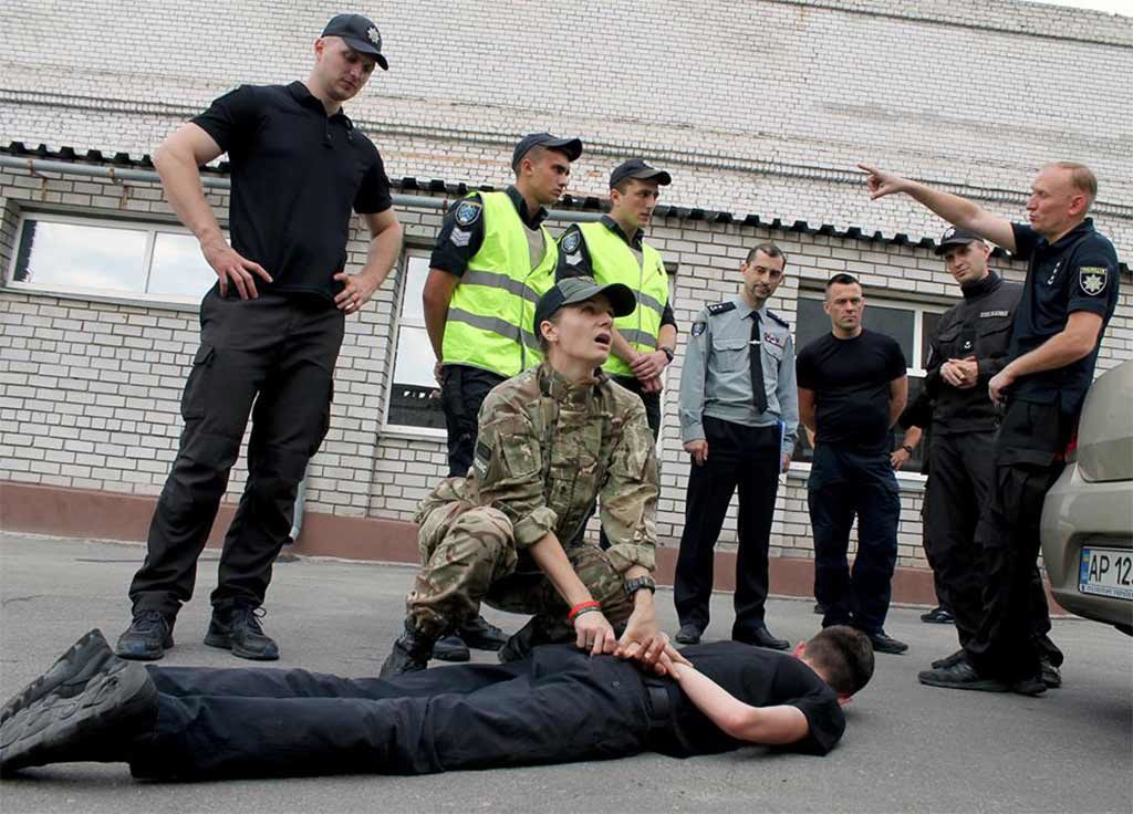 Тренери Литовської школи поліції переймають досвід українських колег