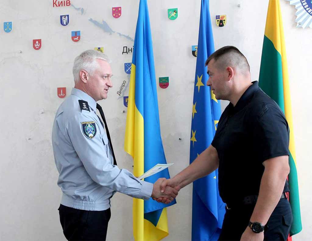 Тренери Литовської школи поліції переймають досвід українських колег