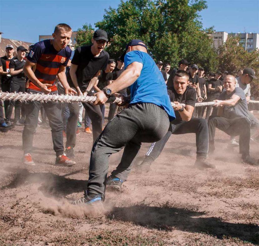 у Дніпропетровському державному університеті внутрішніх справ відбулося справжнє спортивне свято.