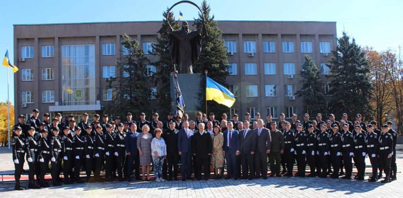 29 курсантів Криворізького факультету Дніпропетровського державного університету внутрішніх справ склали присягу на вірність українському народу.
