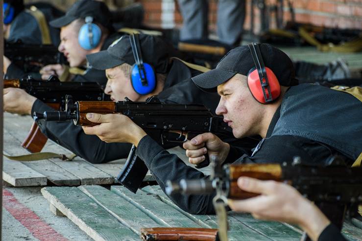Упродовж двох днів курсанти 2 курсу ДДУВС брали участь у комплексних заняттях на полігоні Національної гвардії України