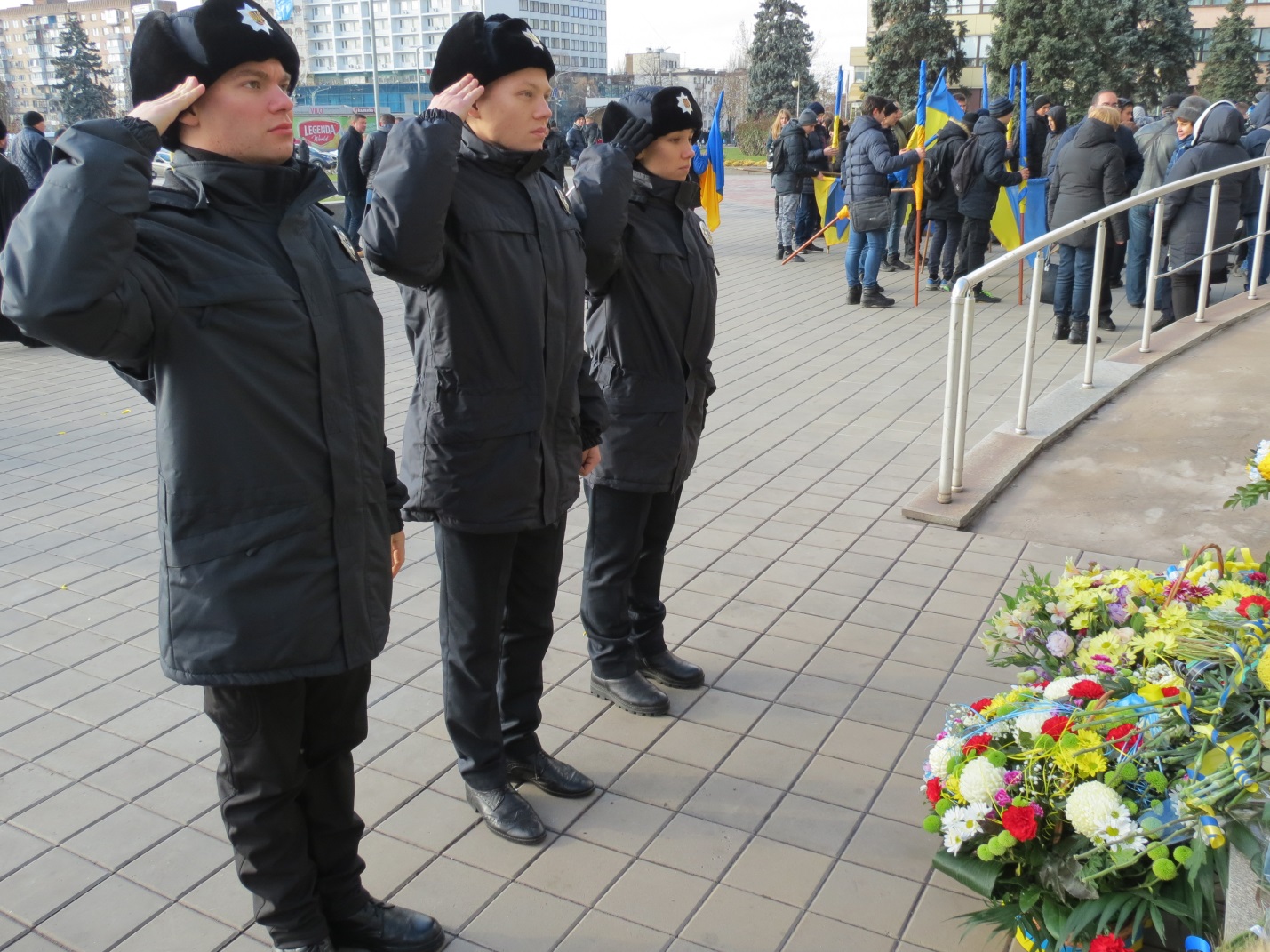 День Гідності та Свободи: як відзначили свято у Запоріжжі