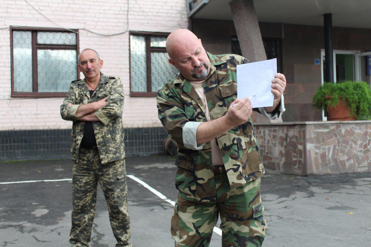 Комплексні заняття на полігоні Нацгвардії України - випробування для справжніх чоловіків