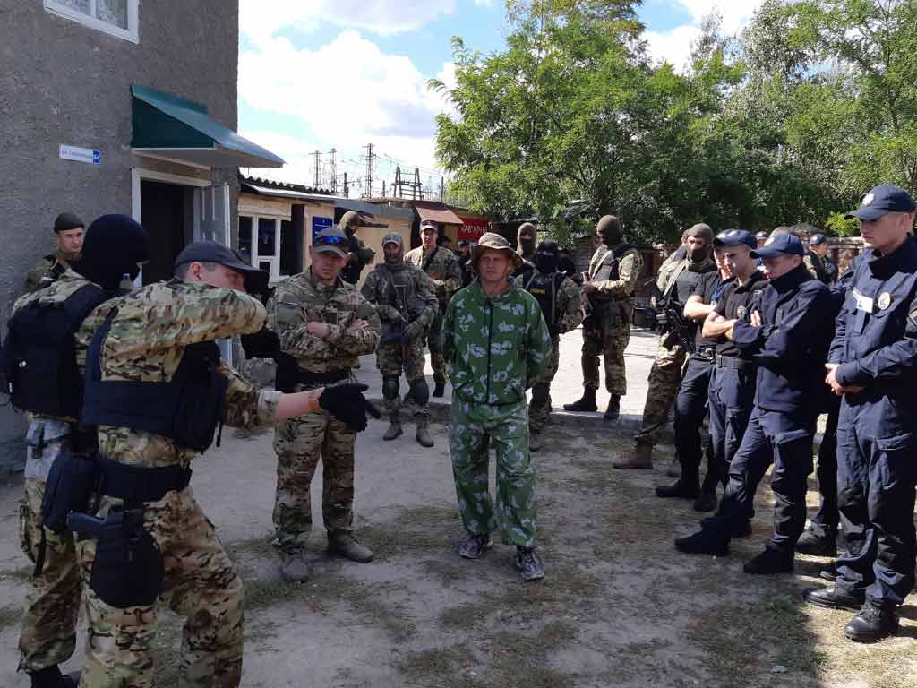 Слухачі «Академії поліції» взяли участь у тренінгу разом зі спецпідрозділом «ЦИКЛОН-СХІД»