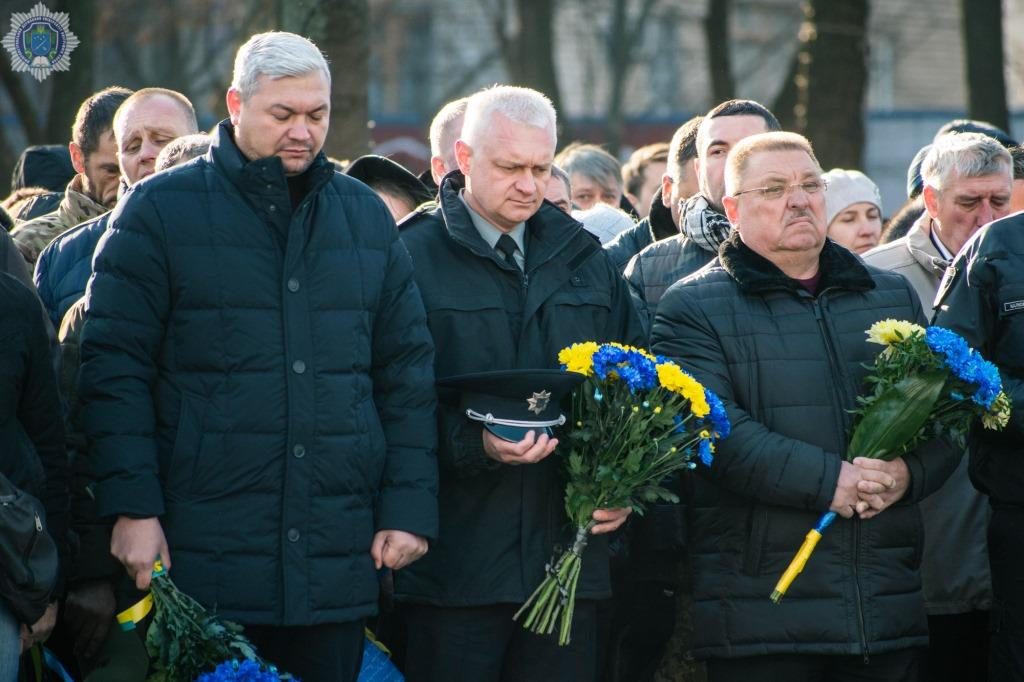 Ректор ДДУВС взяв участь в урочистостях до Дня Гідності та Свободи