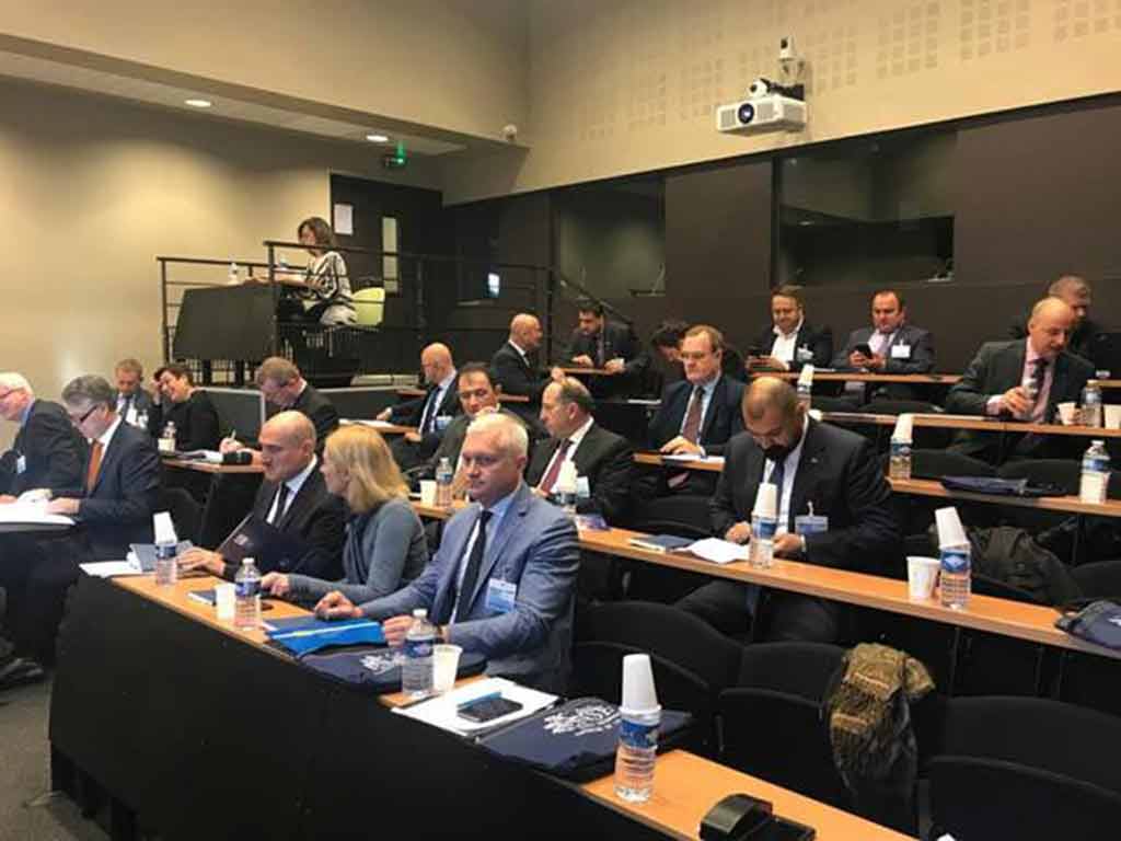 Rector of Dnipropetrovsk State University of Internal Affairs presented a report at a conference in Lyon