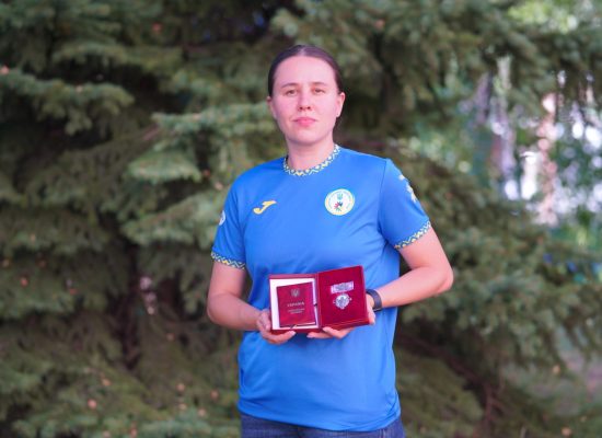 Ксенію Афанасьєву нагороджено орденом княгині Ольги ІІІ ступеня